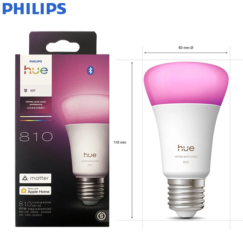 Philips Bulb Hue - Philips Hue E27 A60 Weiß- und