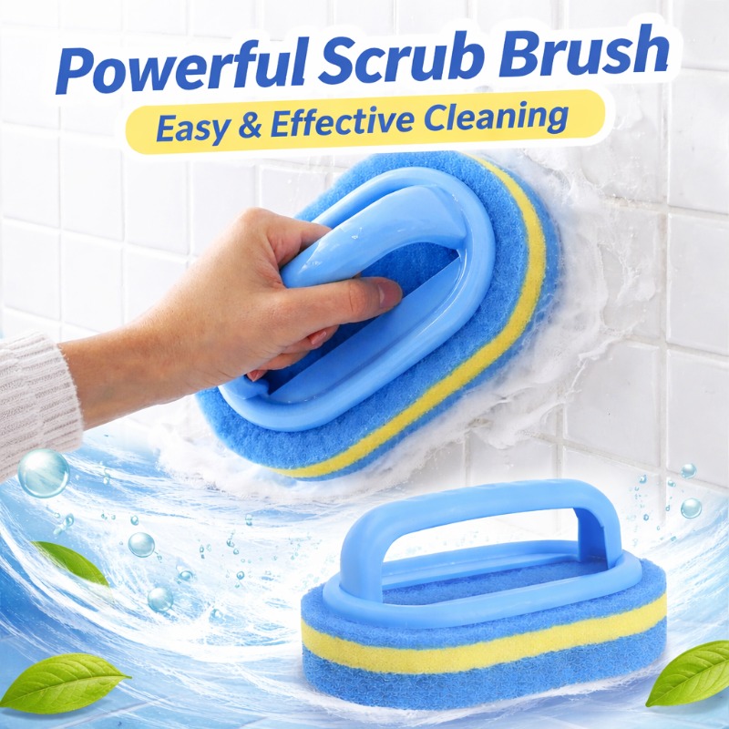 Home Bathroom Cleaning - Haushaltsreinigungsbürste mit Griff, Spülmittel, Badezimmer, Küche,