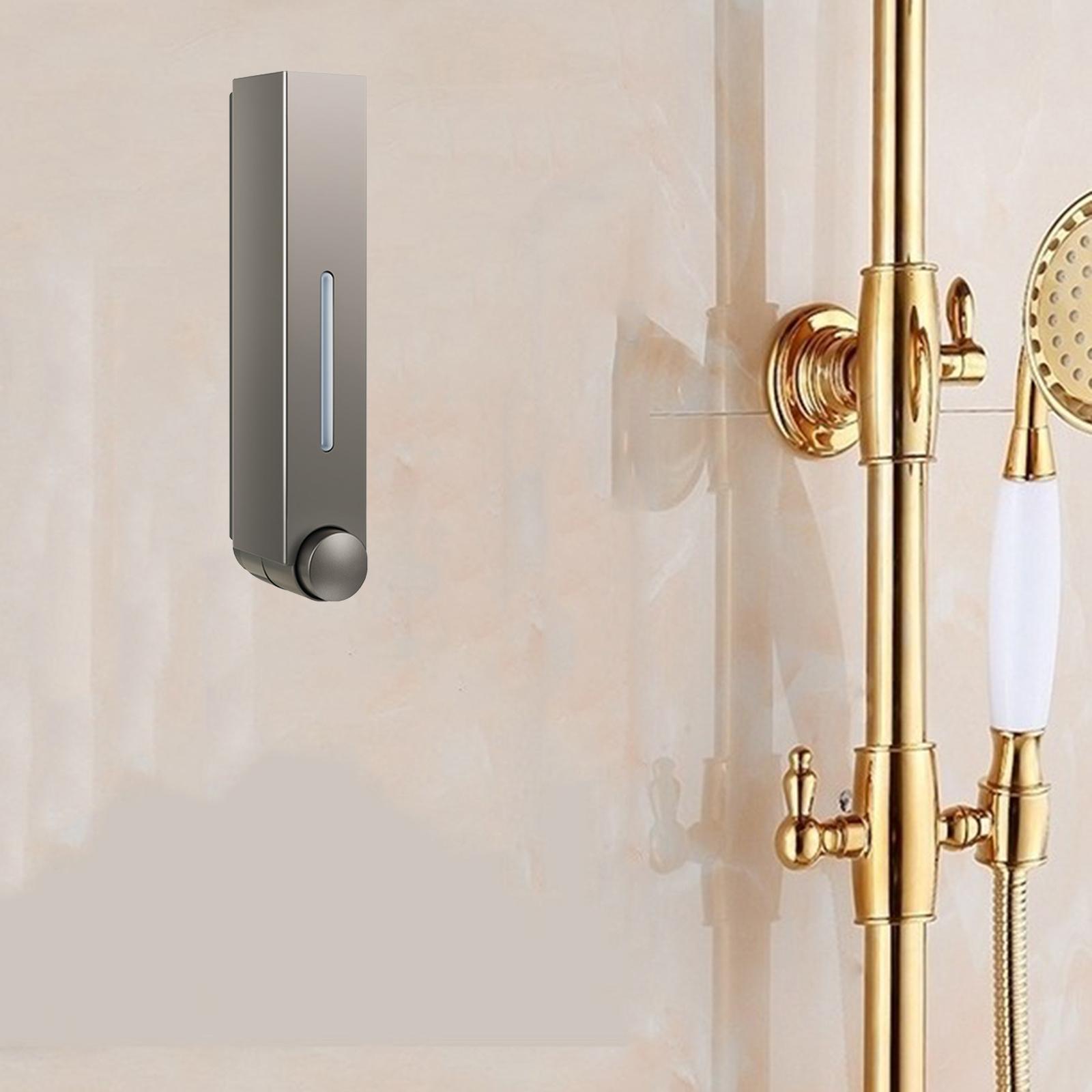 Home Bathroom Wall Soap Dispenser - Wandmontierter Seifenspender, Badezimmer-Shampoo-Behälter, Pumpflasche für Zuhause