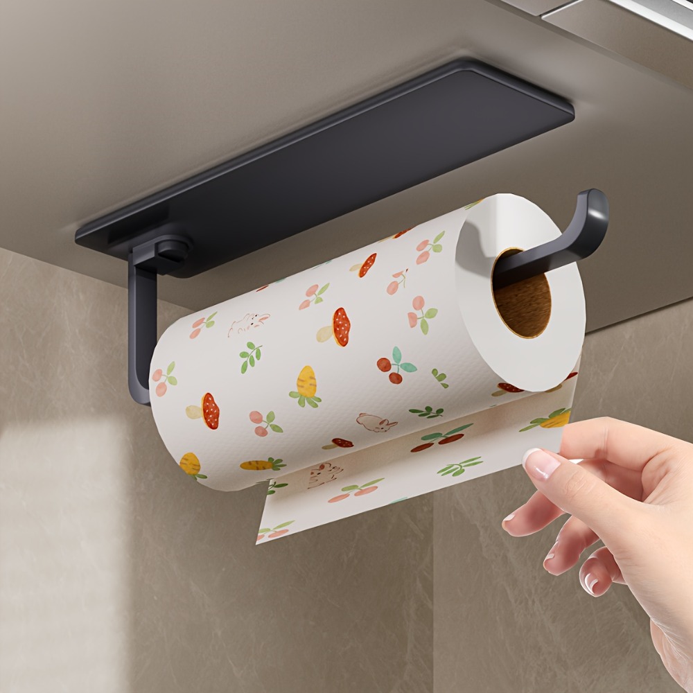Home Bathroom Towel Dispenser - 1 Stück Küchentuchhalter – hängender Papierhandtuchspender,