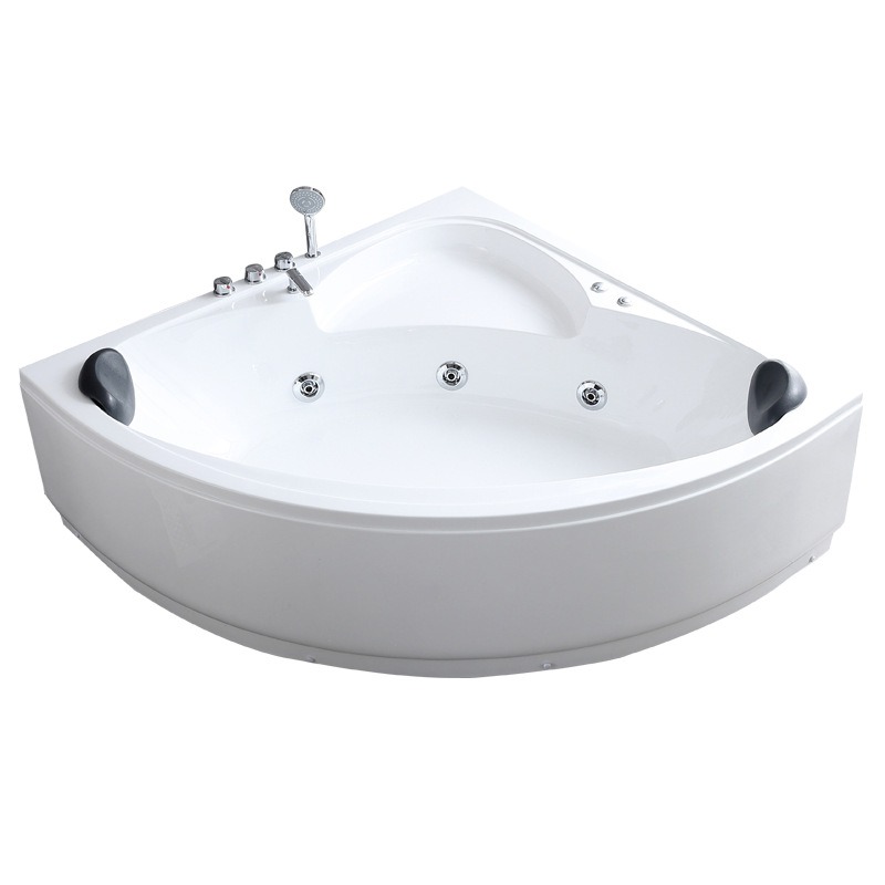 Home Bathroom Jacuzzi - Dreieckige Jacuzzi-Badewanne aus Acryl mit Konstanter