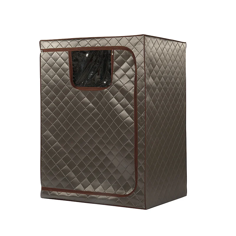 Home Bathroom Sauna - Tragbares Dampfsaunazelt, 2-Personen-Saunazelt, Doppelsauna in voller