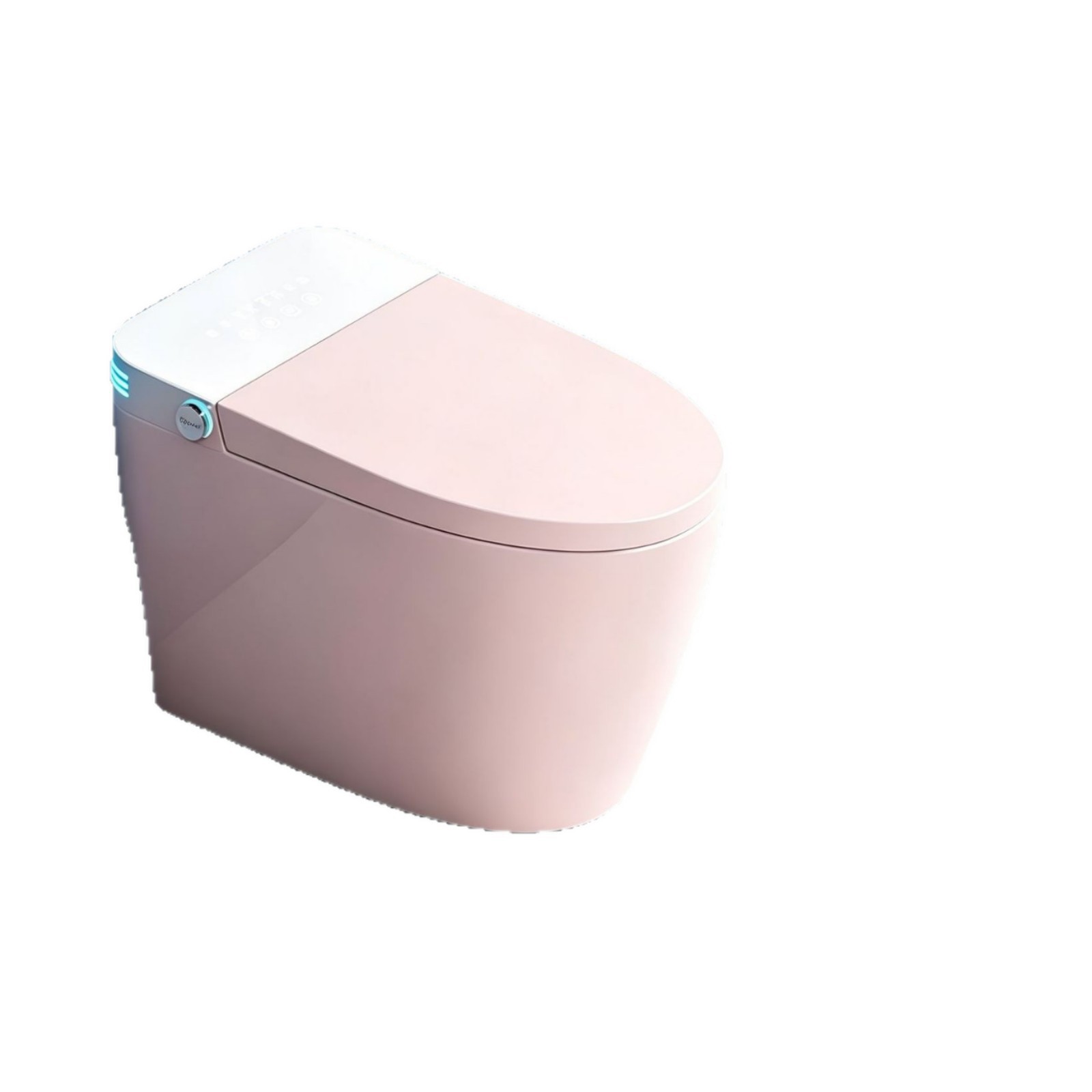 Home Bathroom Toilet - Intelligente Toilette, Rosa, All-in-One Automatisch, Keine