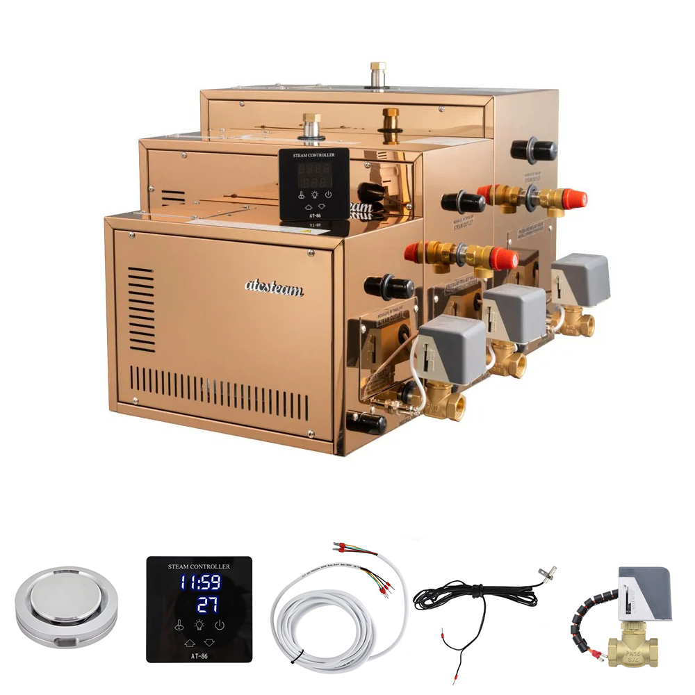 Home Bathroom Sauna - Dampf dusch generator 6kW selbst entleeren