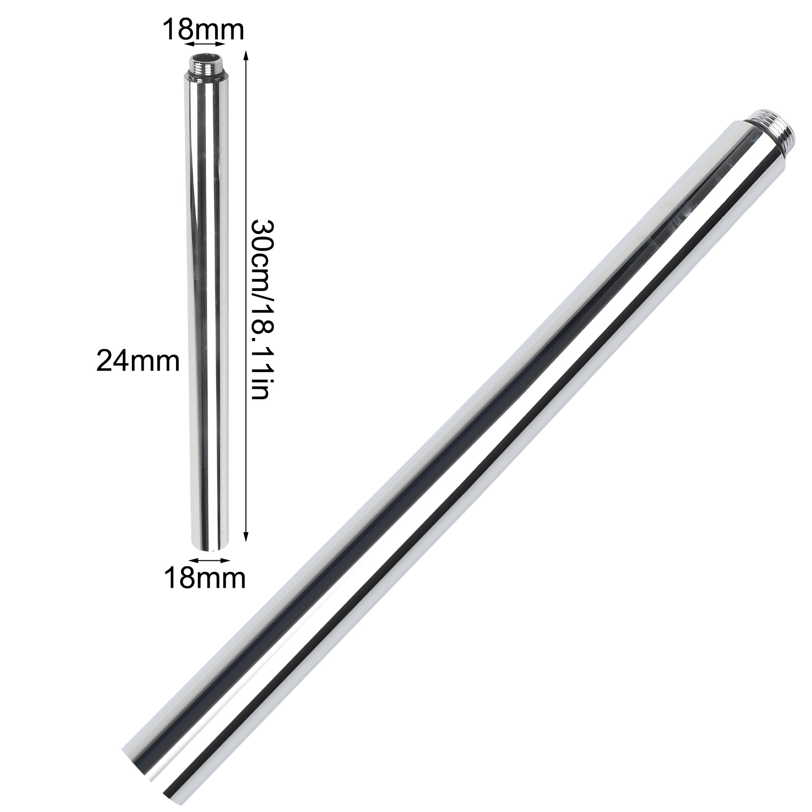 Home Bathroom Faucets - 30 cm Dusche Extender Badewanne Dusche