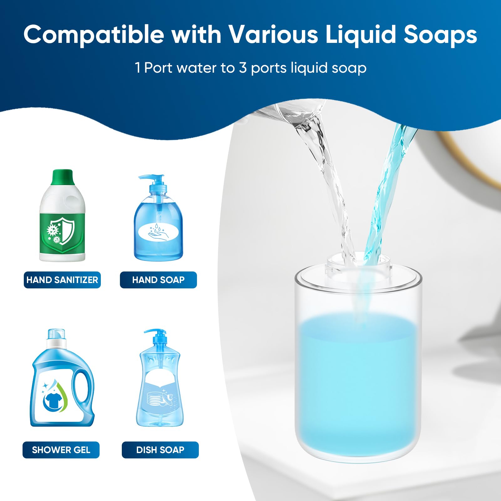 Berührungsloser automatischer  – Home Bathroom Wall Soap Dispenser Bewertung und Preis