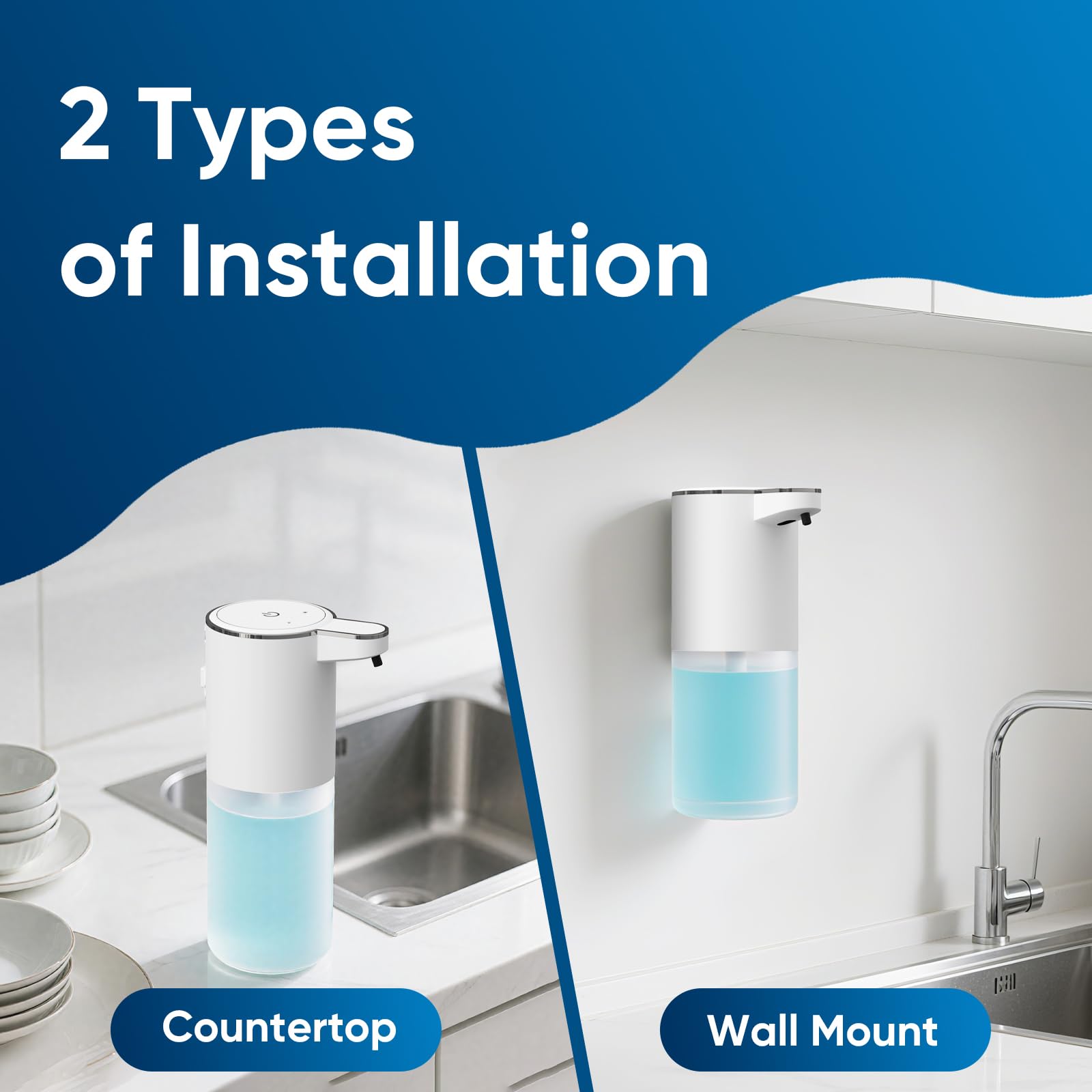 Berührungsloser automatischer  – Home Bathroom Wall Soap Dispenser Bewertung und Preis