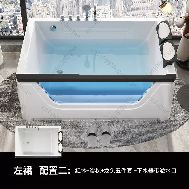 2-Personen-Acryl-Whirlpool mit – Home Bathroom Jacuzzi Bewertung und Preis