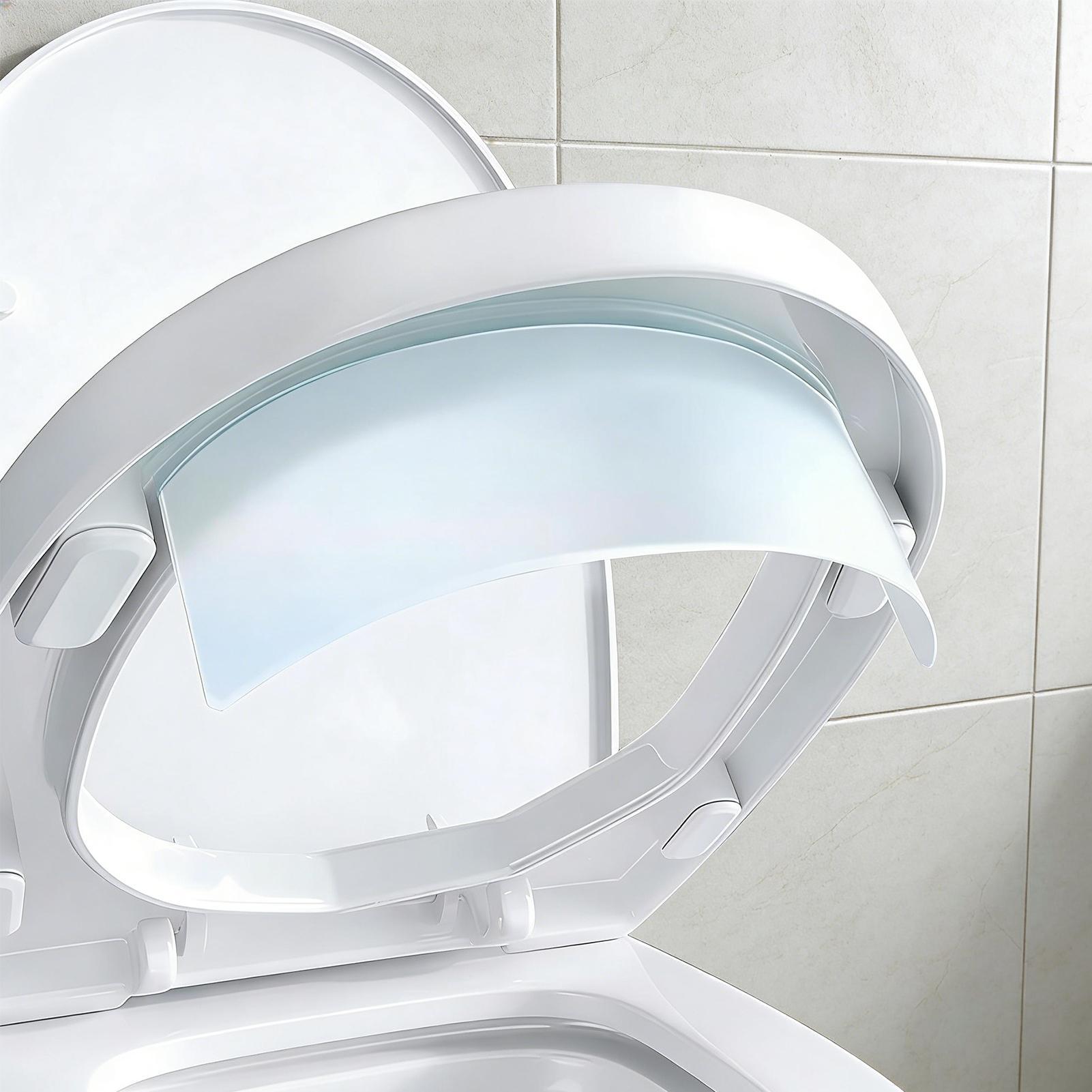 Spritzschutz für Toilette, hoc – Home Bathroom With Two Toilets Bewertung und Preis
