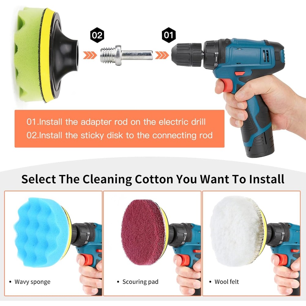 32-teiliges Bohrbürsten-Reinig – Home Bathroom Images Bewertung und Preis