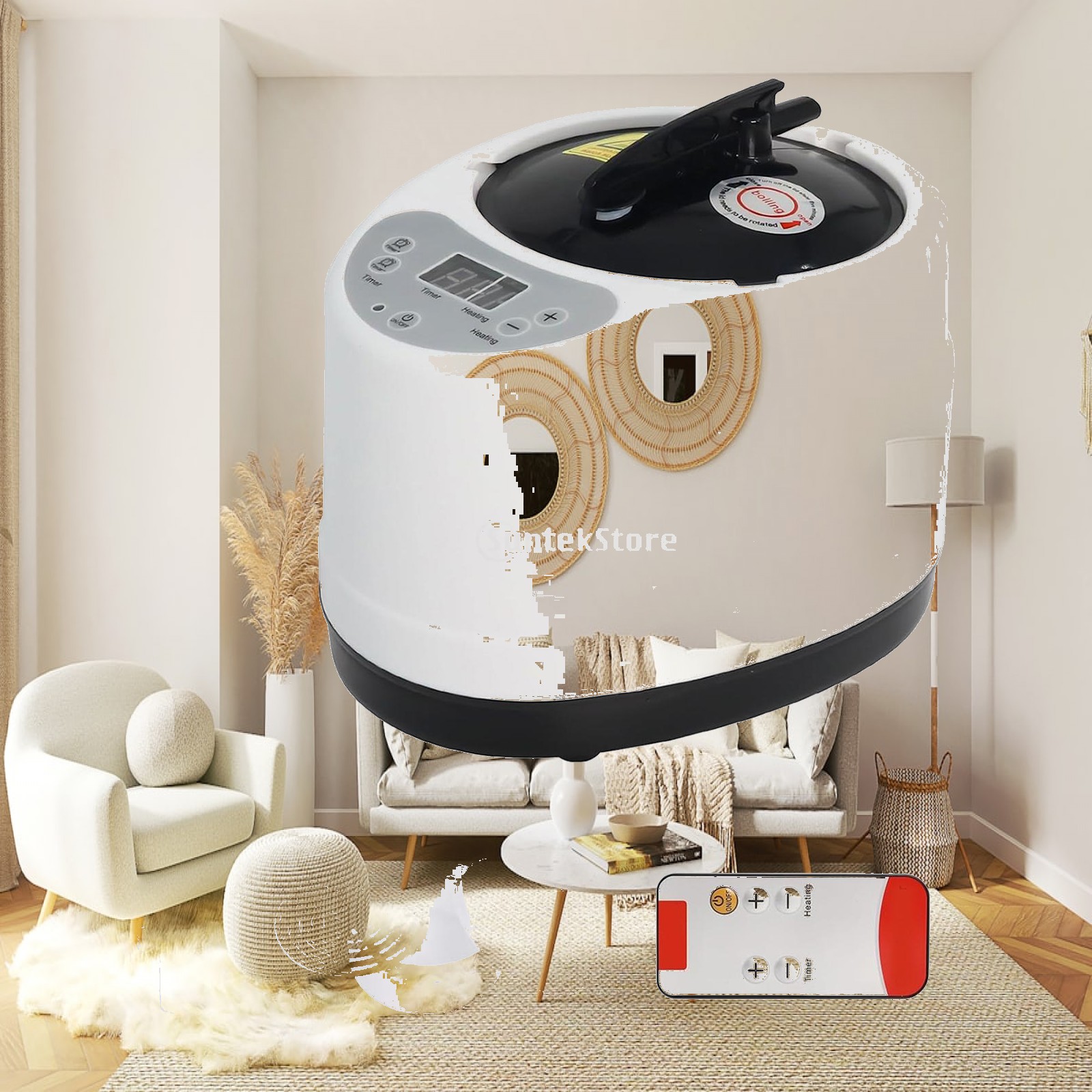 Tragbarer Sauna-Dampfgenerator – Home Bathroom Sauna Bewertung und Preis