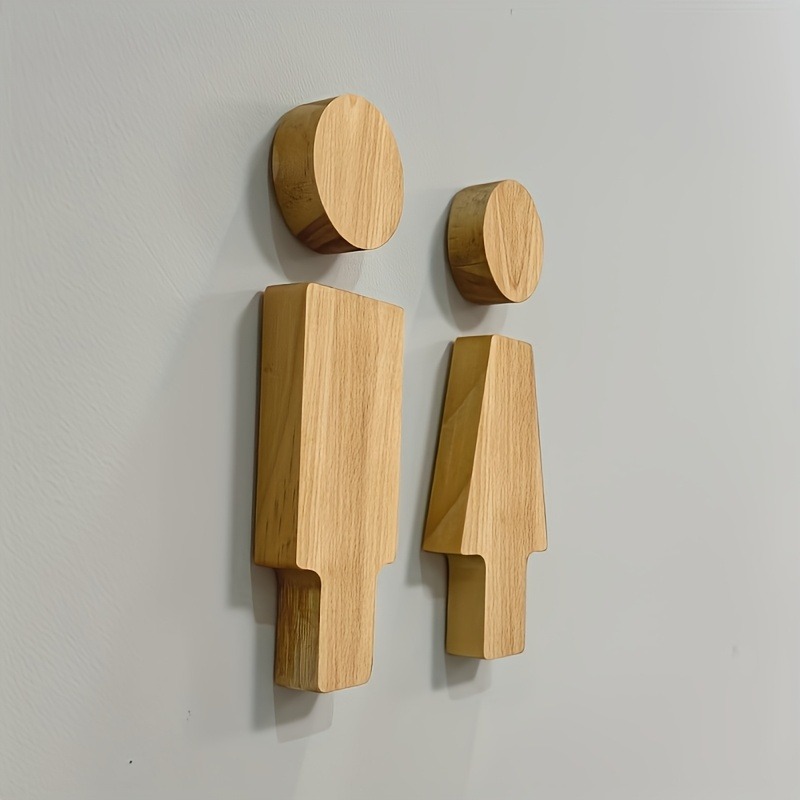 2-teiliges Badezimmerschild au – Home Bathroom Signs Bewertung und Preis