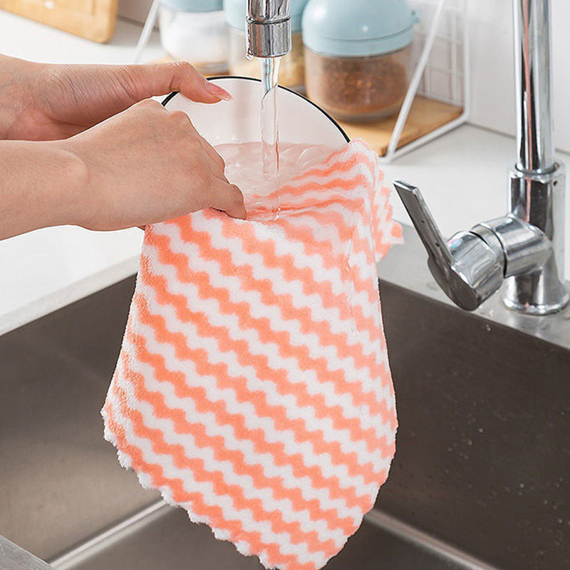2er-Pack gewellte, gestreifte  – Home Bathroom Cleaning Bewertung und Preis