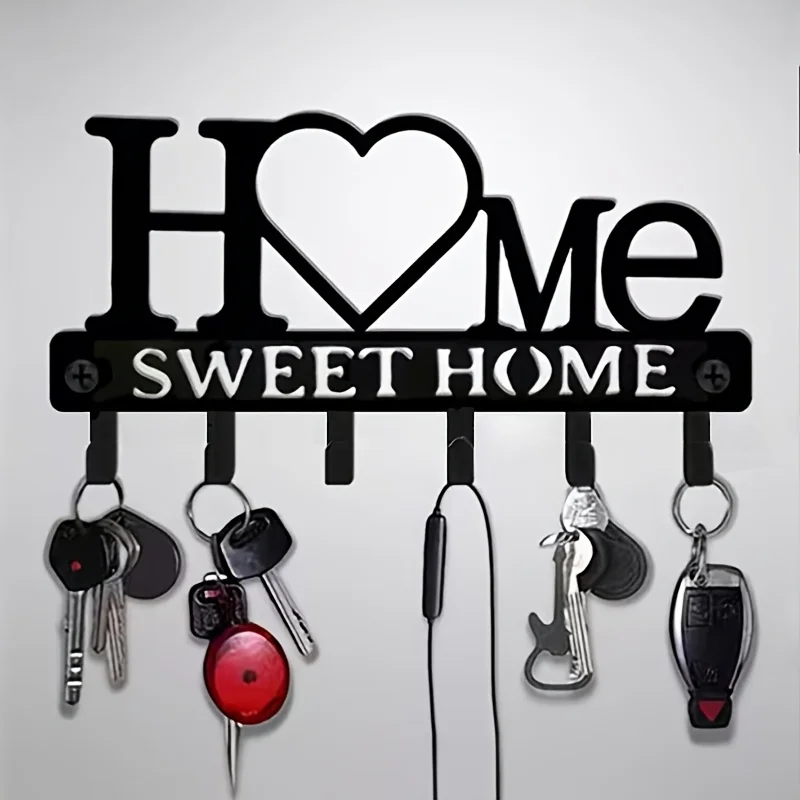 【2D Flach】Warm Home Metall-Sch – Home Bathroom Key Bewertung und Preis