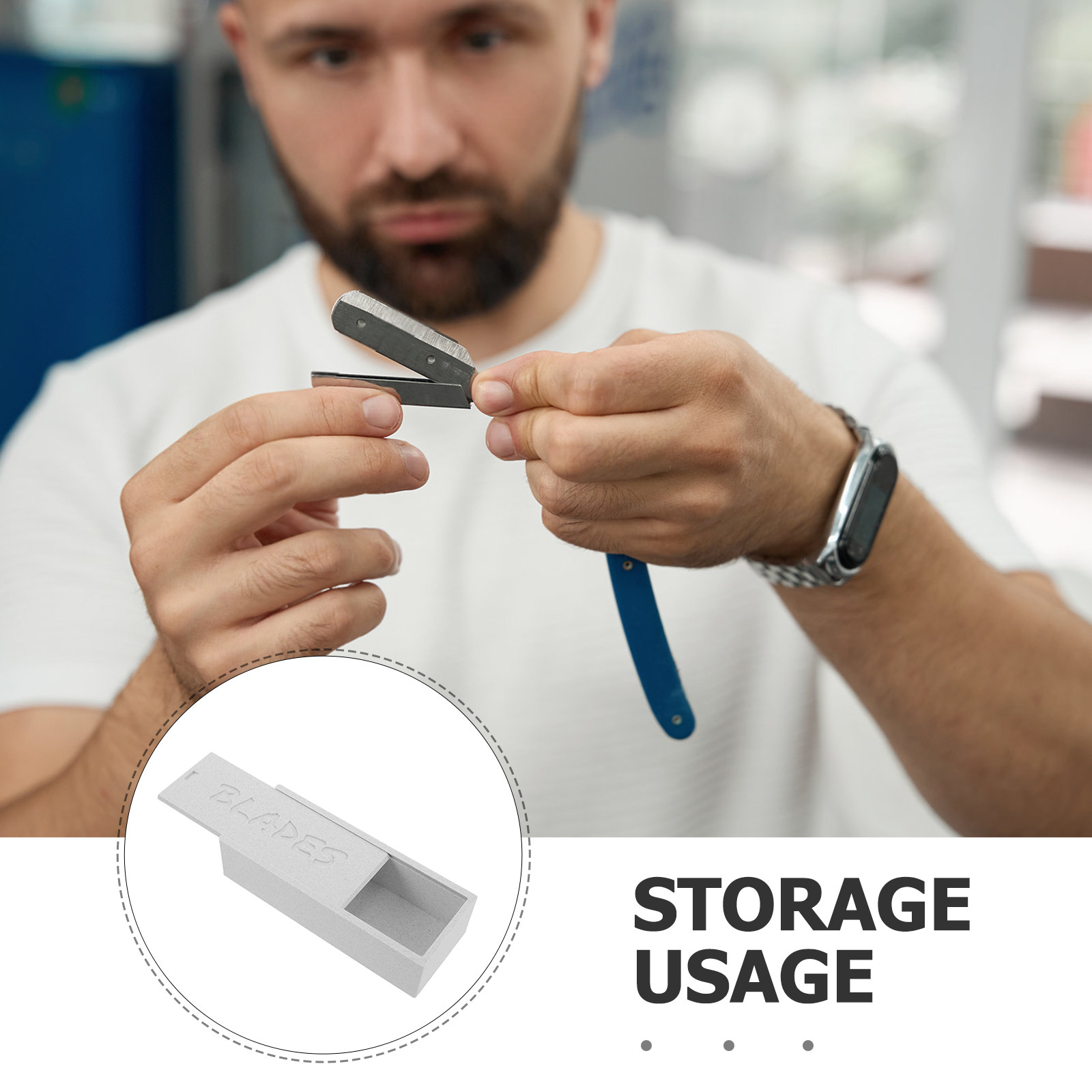 Weißer Doppelfach-Klingen-Aufb – Home One Bathroom Accessories Bewertung und Preis