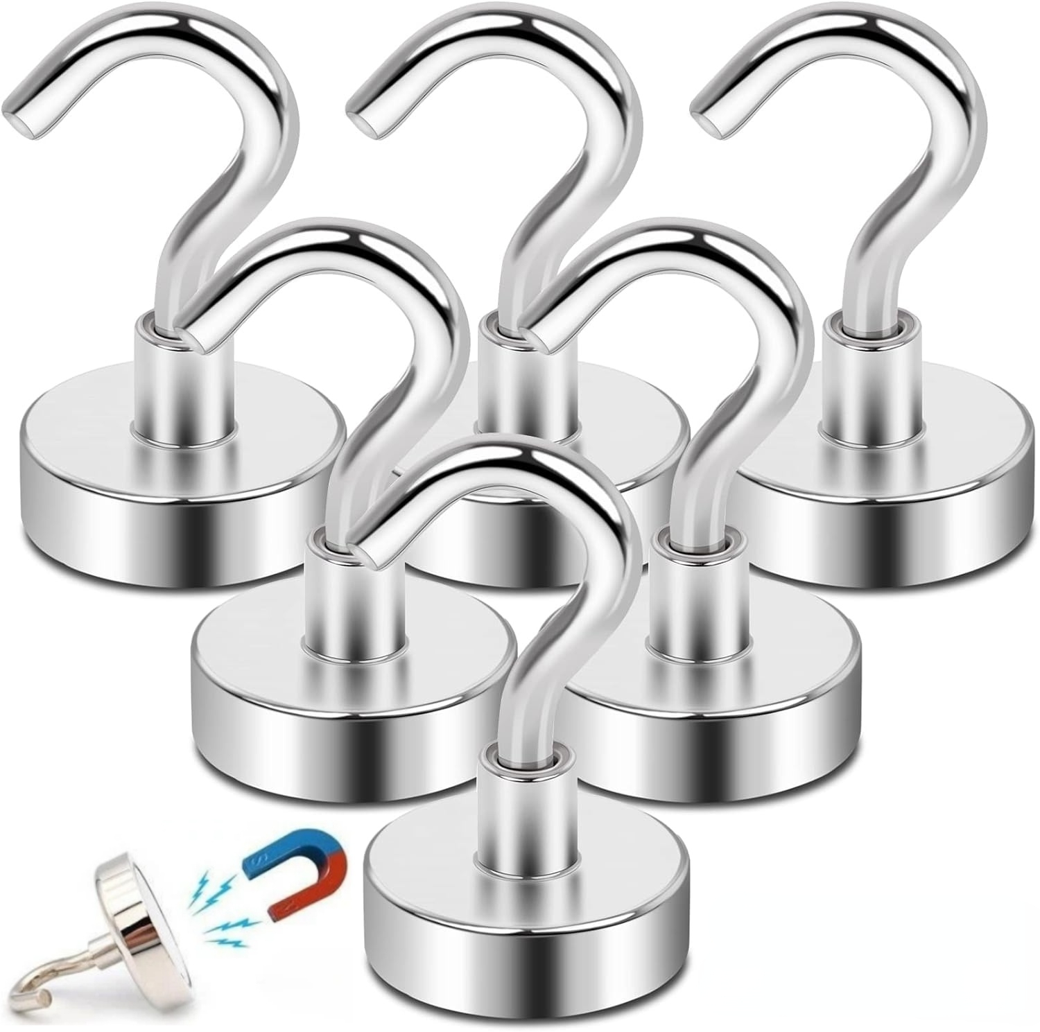 1-80PCS Starke Magnetische Hak – Home Bathroom Key Bewertung und Preis