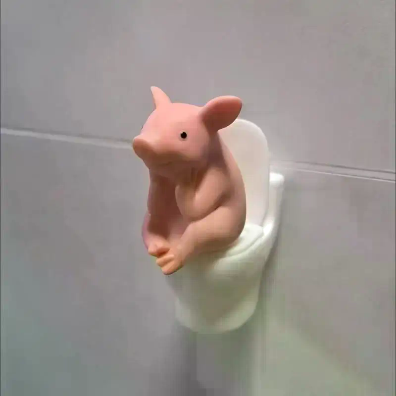Niedliches Schweinchen, das au – Jet Home Bathroom Bewertung und Preis