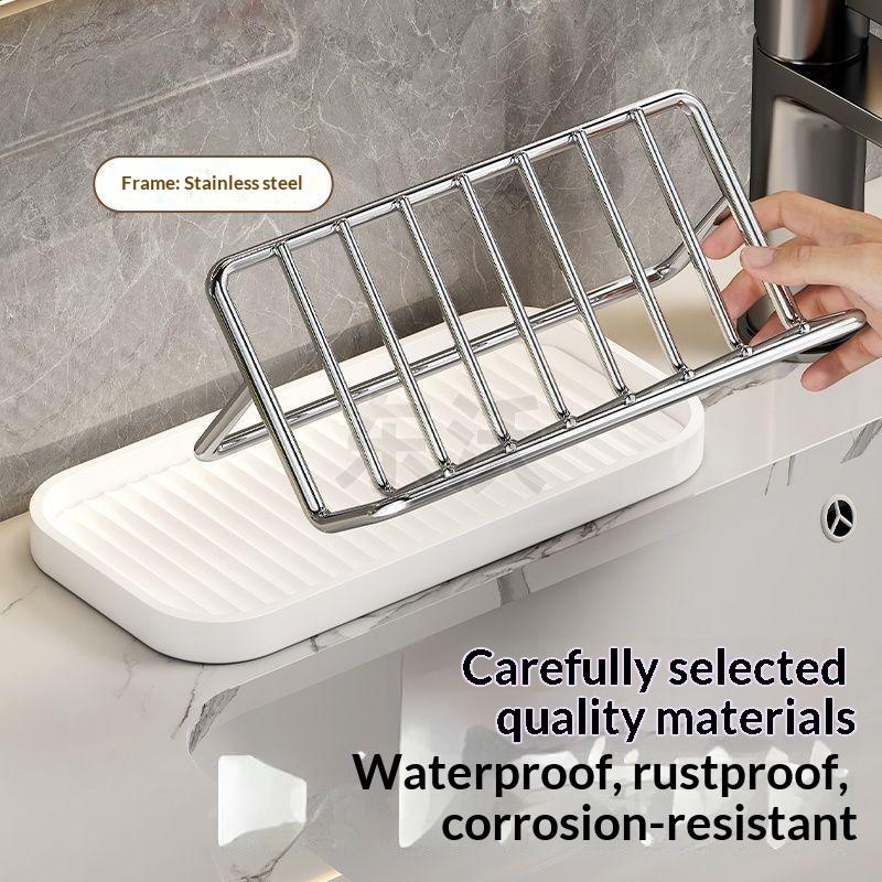 Edelstahl-Seifenablage mit Sch – Jet Home Bathroom Bewertung und Preis