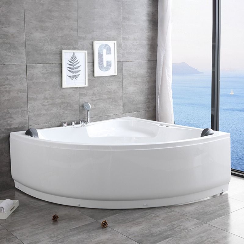 Dreieckige Jacuzzi-Badewanne a – Home Bathroom Jacuzzi Bewertung und Preis