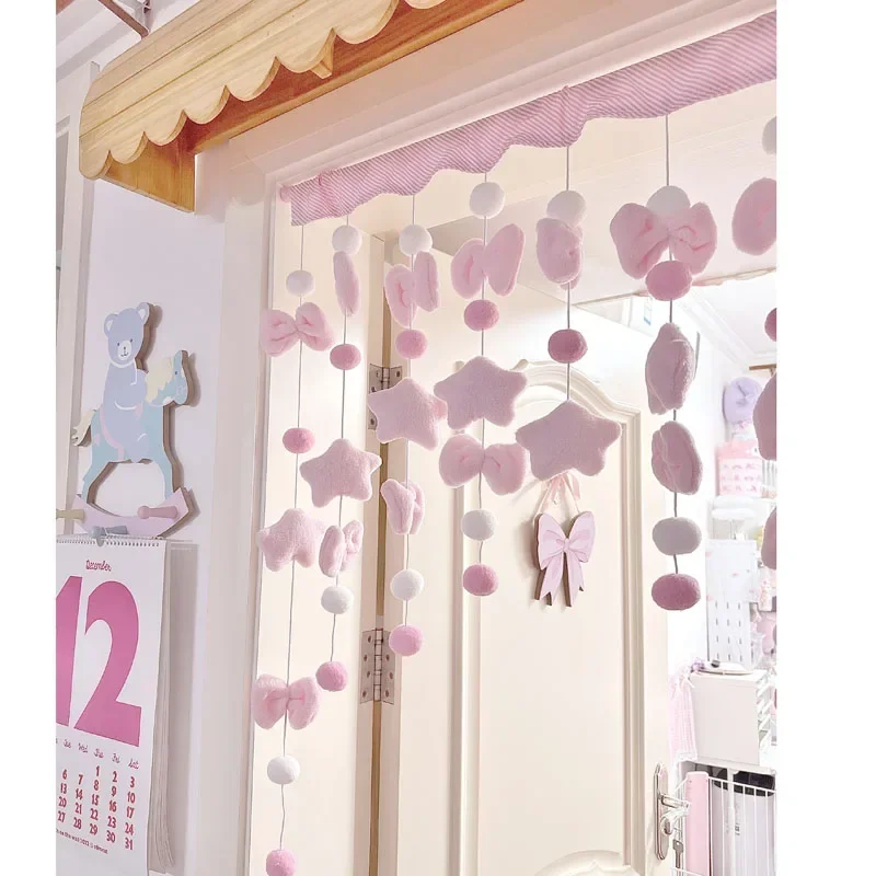 Rosa süße Schleife kurze Vorha – Home Bathroom Signs Bewertung und Preis