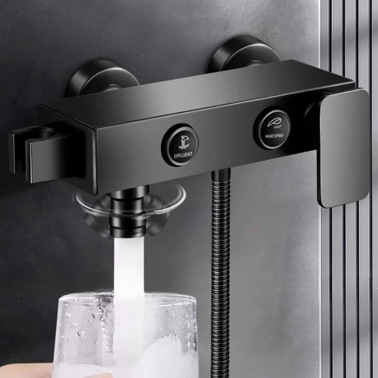 Wand Montiert Warm und Kalt Wa – Home Bathroom Faucets Bewertung und Preis