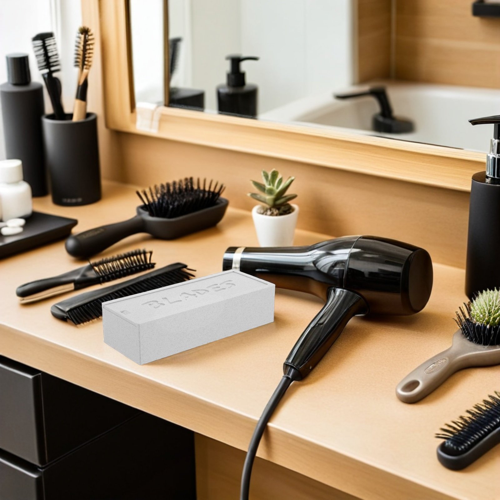 Brauner Doppelfach-Aufbewahrun – Home One Bathroom Accessories Bewertung und Preis