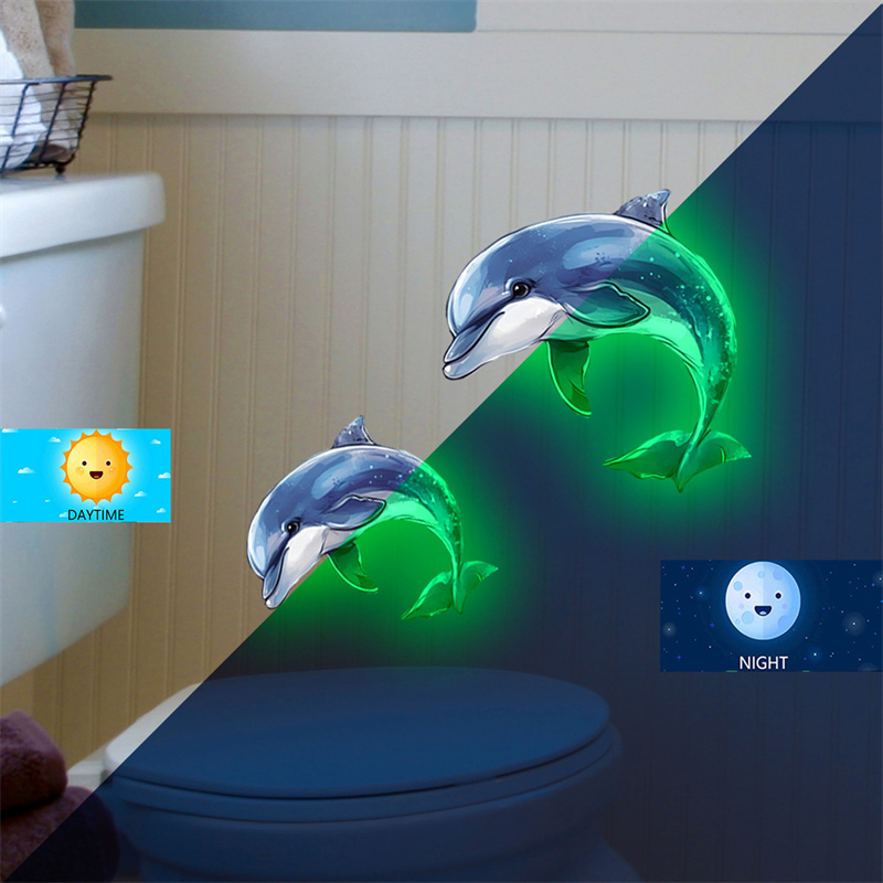 Im Dunkeln leuchtender Delphin – Jet Home Bathroom Bewertung und Preis