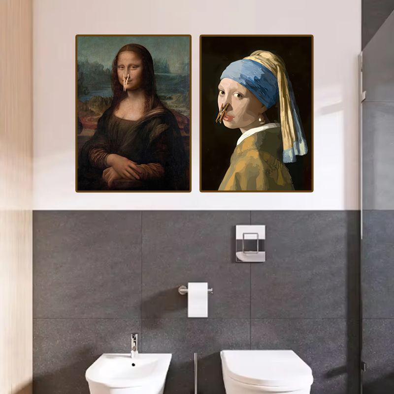 1 Stück Lustiges Abstraktes Ba – Home Bathroom Toilet Bewertung und Preis