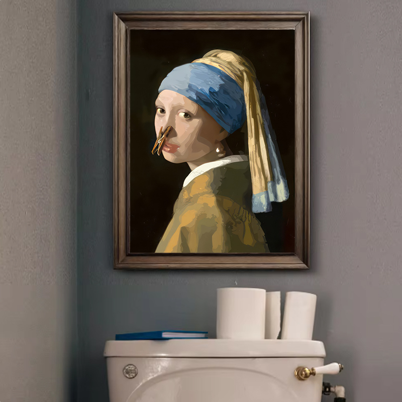 1 Stück Lustiges Abstraktes Ba – Home Bathroom Toilet Bewertung und Preis