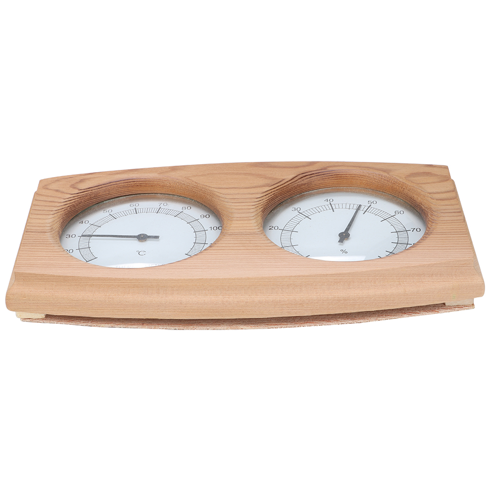 2-in-1 Holz Thermo-Hygrometer  – Home Bathroom Sauna Bewertung und Preis