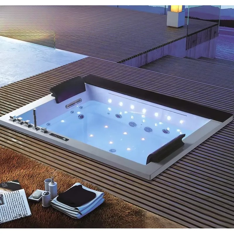 Doppel-Badewanne mit Digitalst – Home Bathroom Jacuzzi Bewertung und Preis