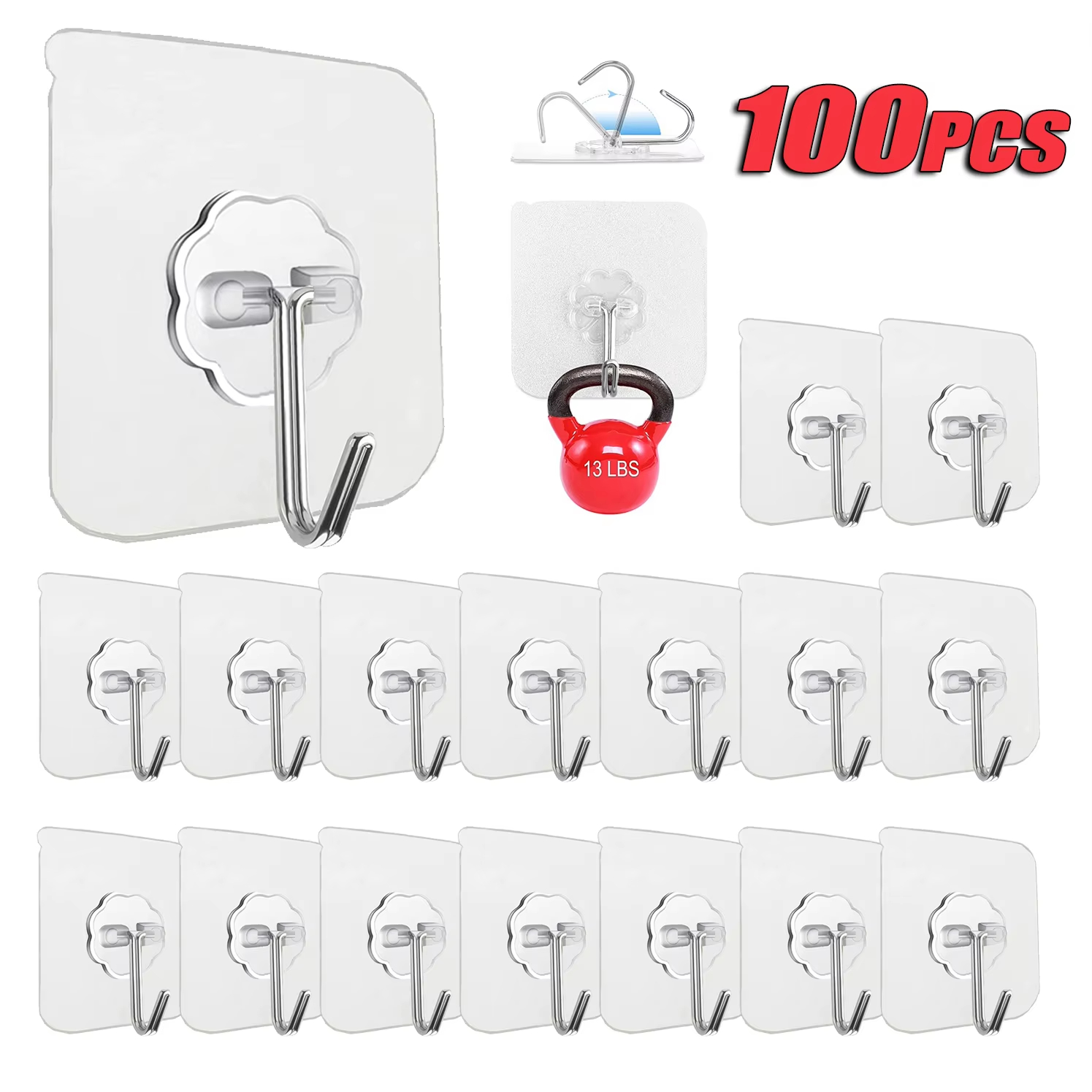 Transparente selbstklebende Wa – Home Bathroom Key Bewertung und Preis