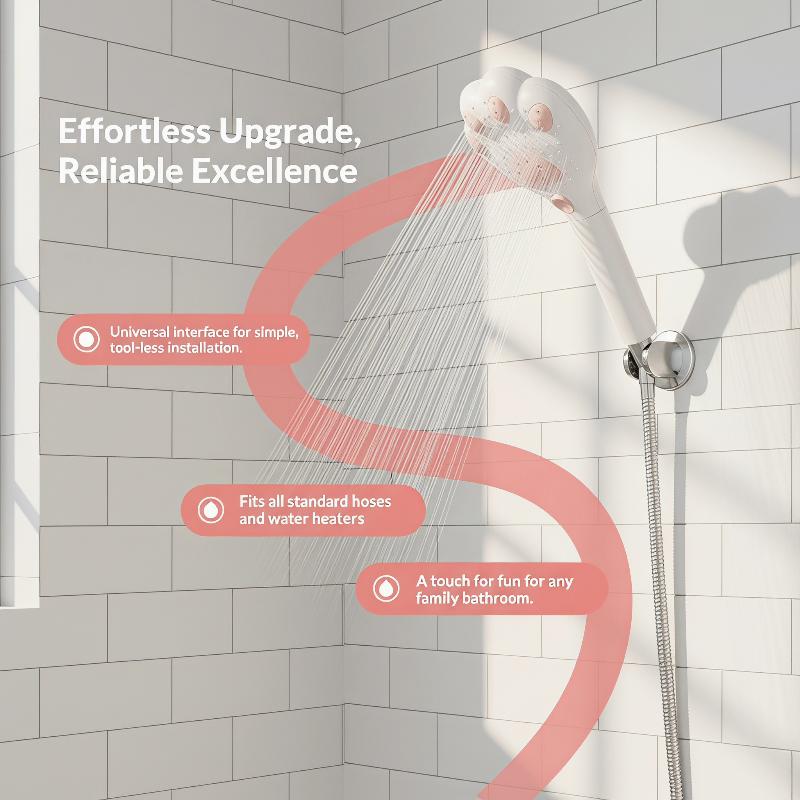 Hochdruck-Filterduschkopf mit  – Jet Home Bathroom Bewertung und Preis