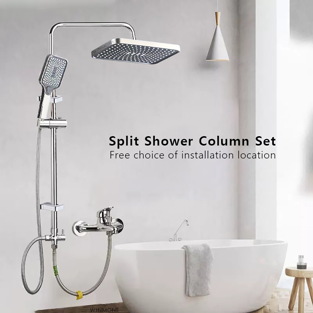 Split Dusche Säule Set Bad Was – Home Bathroom Faucets Bewertung und Preis