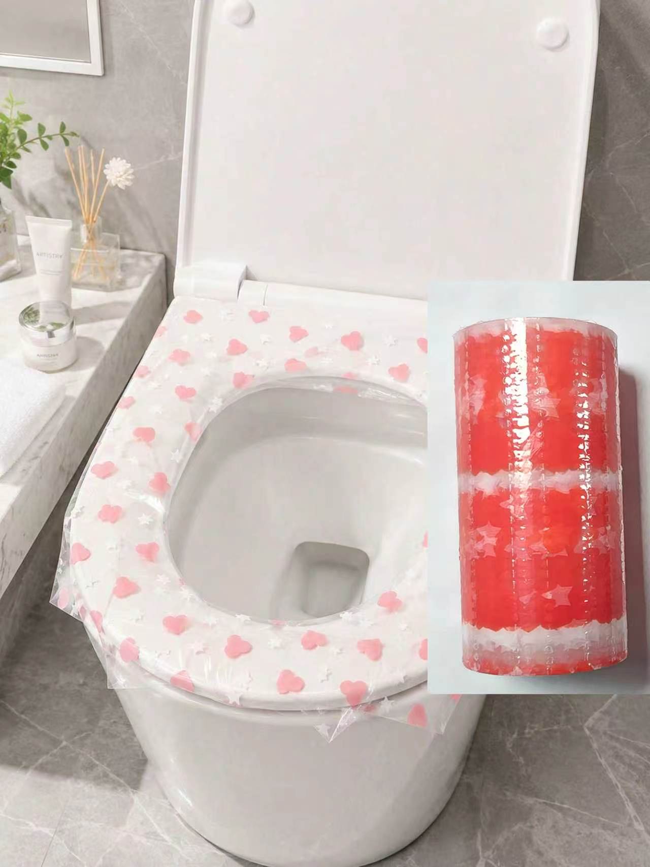133 Stück/Rolle Einweg-Toilett – Home Bathroom Accessories Bewertung und Preis