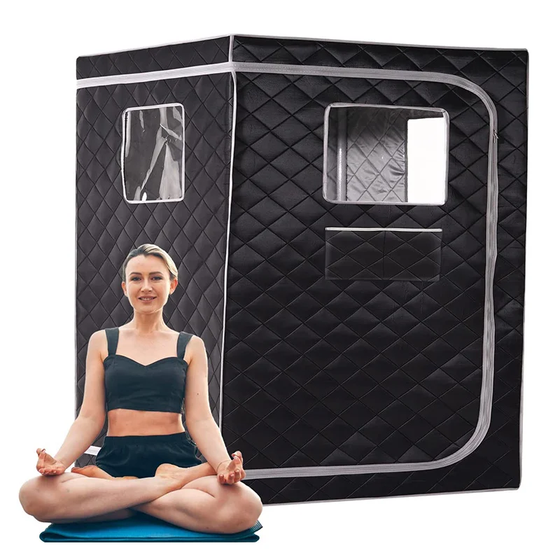 Tragbares Dampfsaunazelt, 2-Pe – Home Bathroom Sauna Bewertung und Preis
