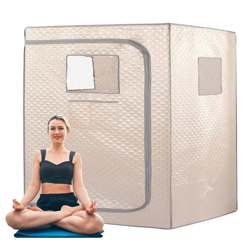 Tragbares Dampfsaunazelt, 2-Pe – Home Bathroom Sauna Bewertung und Preis