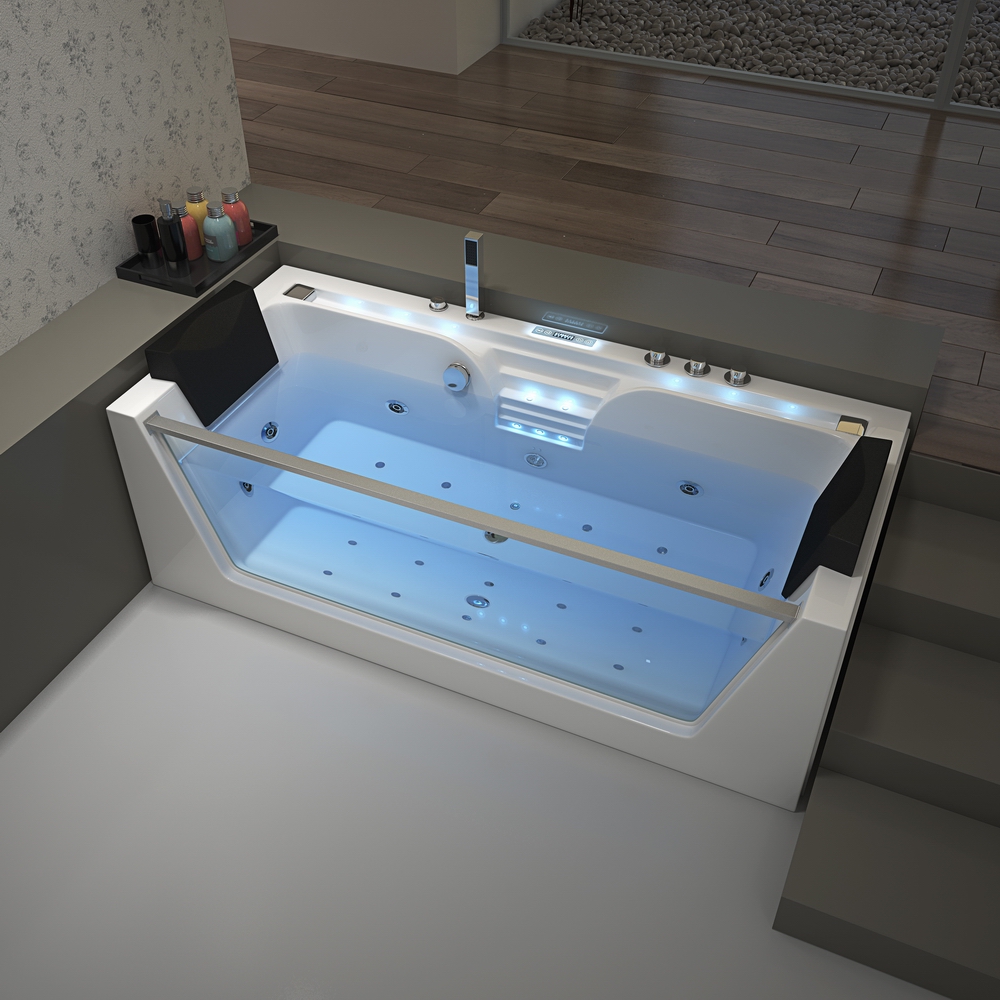 Hydromassage-Whirlpool-Spa-Bad – Home Bathroom Jacuzzi Bewertung und Preis