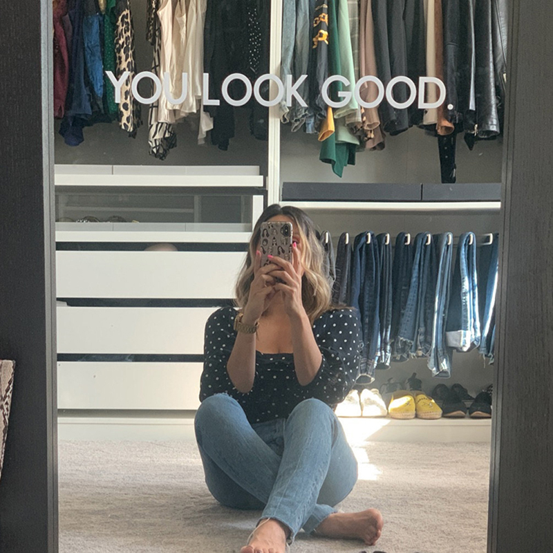 You Look Good Spiegel-Wandaufk – Home Goods Bathroom Decor Bewertung und Preis
