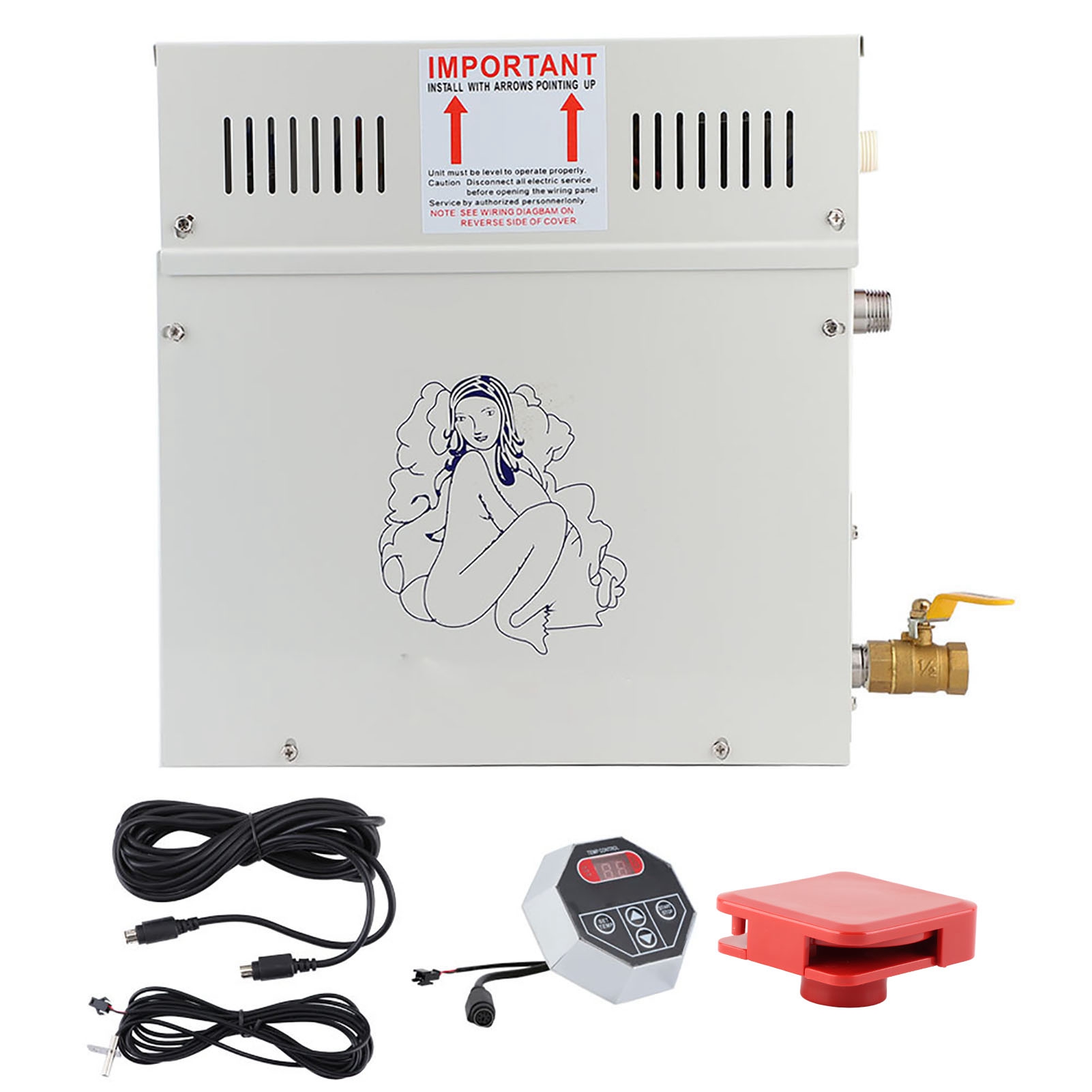 4,5KW 220V Dampfgenerator Dusc – Home Bathroom Sauna Bewertung und Preis