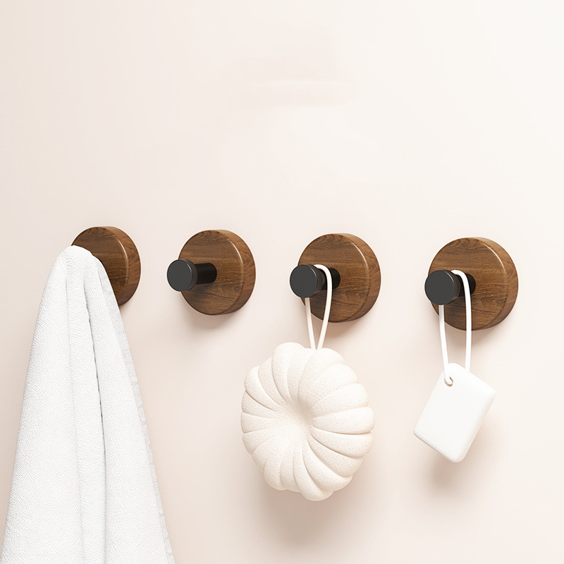4/1 stücke Wand Holz Haken Sel – Home Bathroom Key Bewertung und Preis