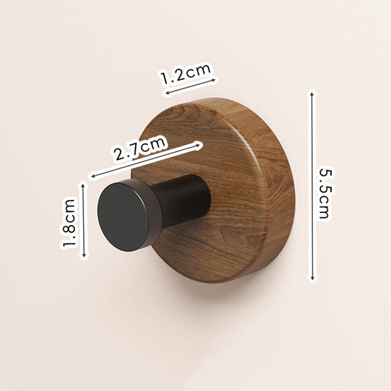 4/1 stücke Wand Holz Haken Sel – Home Bathroom Key Bewertung und Preis