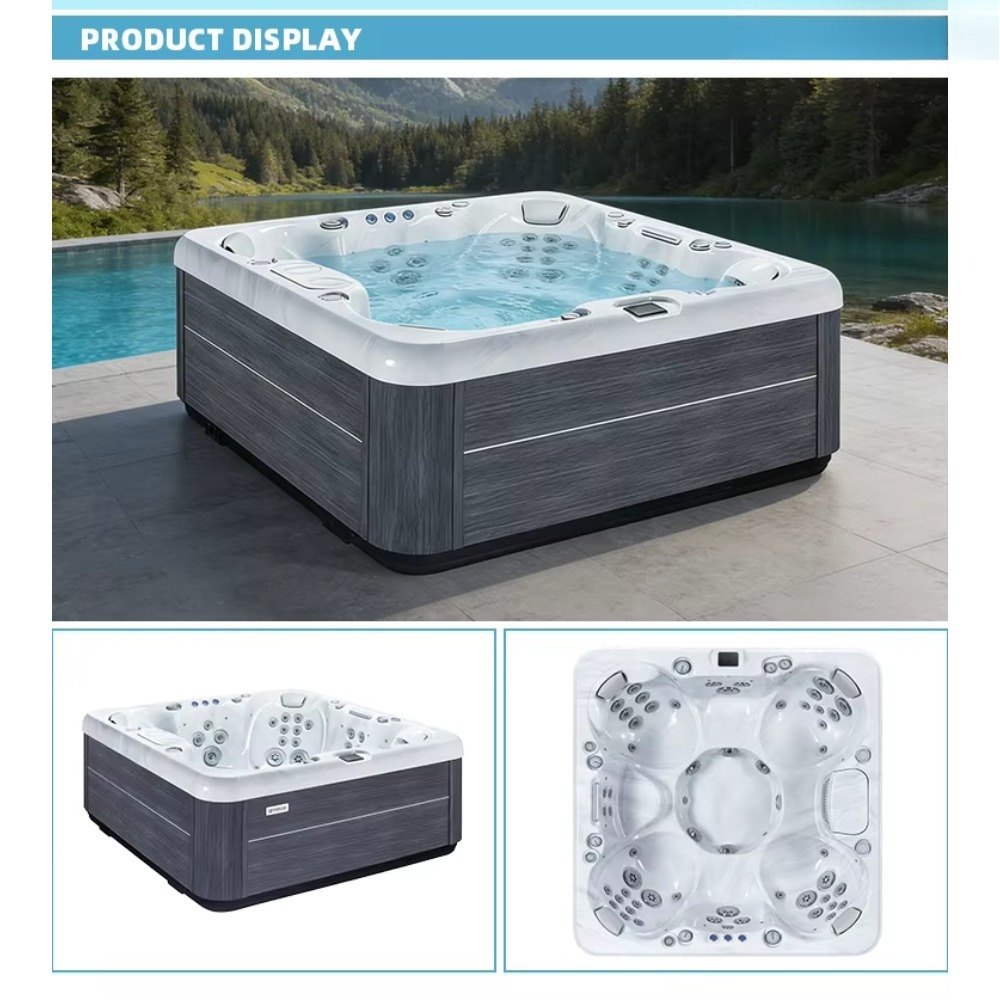 Freistehende Whirlpool-Massage – Jet Home Bathroom Bewertung und Preis