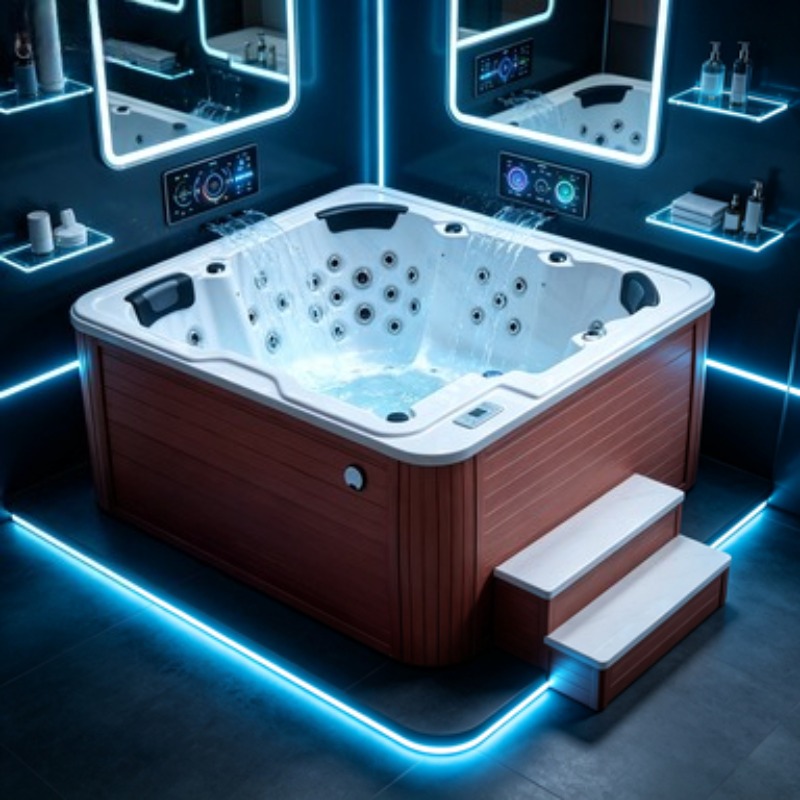 3-Personen Balboa Acryl-Whirlp – Home Bathroom Jacuzzi Bewertung und Preis