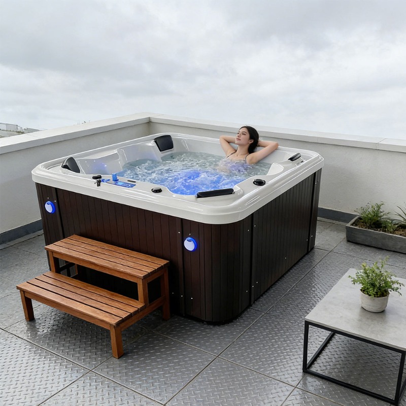 3-Personen Balboa Acryl-Whirlp – Home Bathroom Jacuzzi Bewertung und Preis