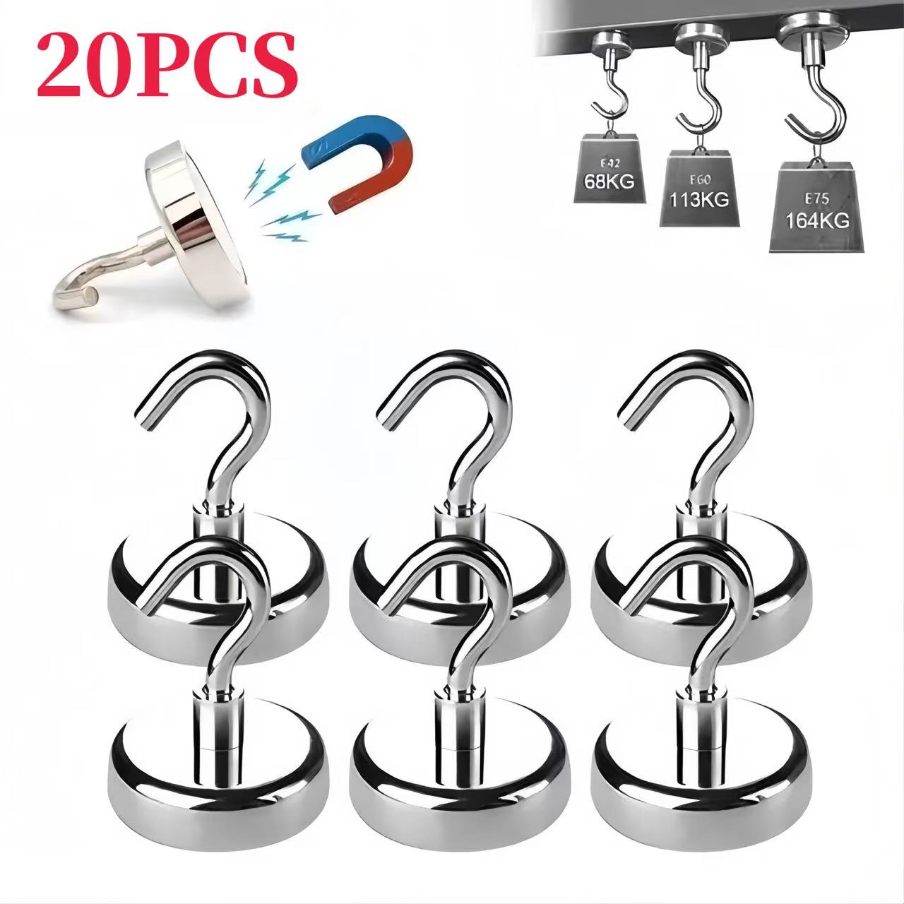 1-10-20PCS Starke Magnet Haken – Home Bathroom Key Bewertung und Preis